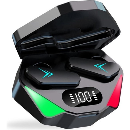 auricolari mediatech assault tws mt3606 wireless nero [mt3606]