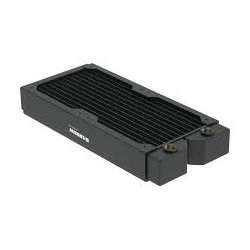 radiatore barrow dabel-40a 240mm nero [dabel-40a 240]