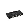 switch level one geu-0821 metall rj45x8/1gbps/nero [lev]