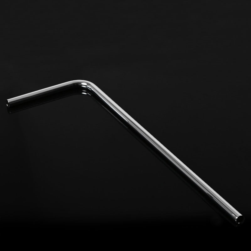 tubo rigido in rame barrow nichel 14/12mm 90 gradi - 630mm cromo