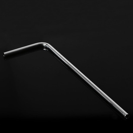 tubo rigido in rame barrow nichel 14/12mm 90 gradi - 630mm cromo