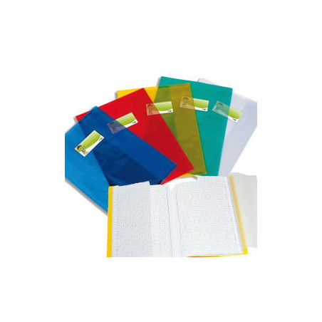 Coprimaxi ppl liscio trasparente verde c/alette e portaetichetta