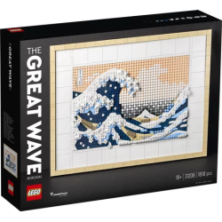 set da costruzione lego 1810 pz. per adulti grande onda di hokusai