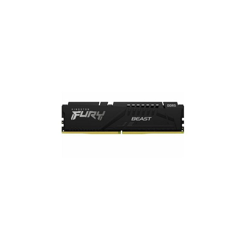 ram dimm ddr5 32gb kingston fury beast 5600mt/s cl36 1pz nero [kf556c36bbe-32]