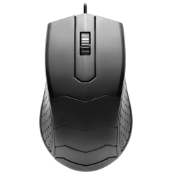 mouse defender mb-530 1000dpi/ottico/3 pulsanti/cablato/usb/nero
