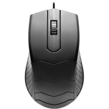 mouse defender mb-530 1000dpi/ottico/3 pulsanti/cablato/usb/nero