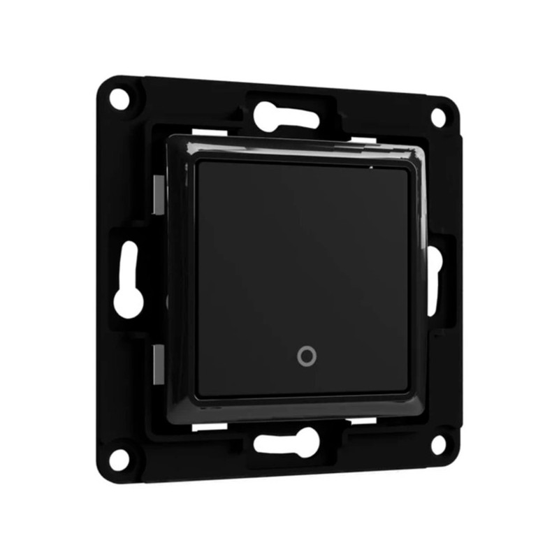 pulsante shelly wall switch 1 nero [206436]