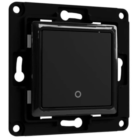 pulsante shelly wall switch 1 nero [206436]