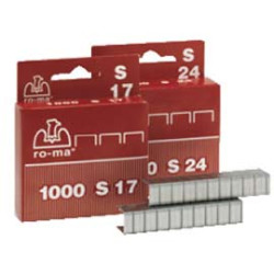 Punti cucitrice ro-ma 1000 punti s6 (23/6) in acciaio [1005400]