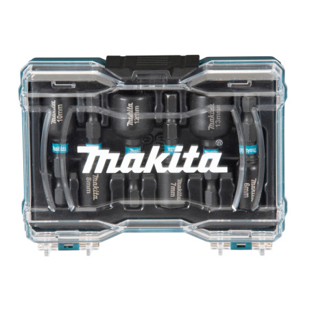 set di avvitatori a percussione makita e-15768 6pz nero [e-15768]