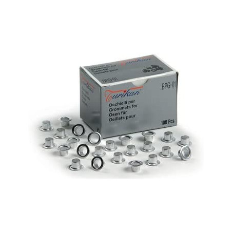 occhielli turikan bpg-01 in alluminio anodizzato per perfo rilegatore