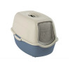 toilette per gatti rotho eco bailey 56x40x39cm blu/bianco [4004506161]