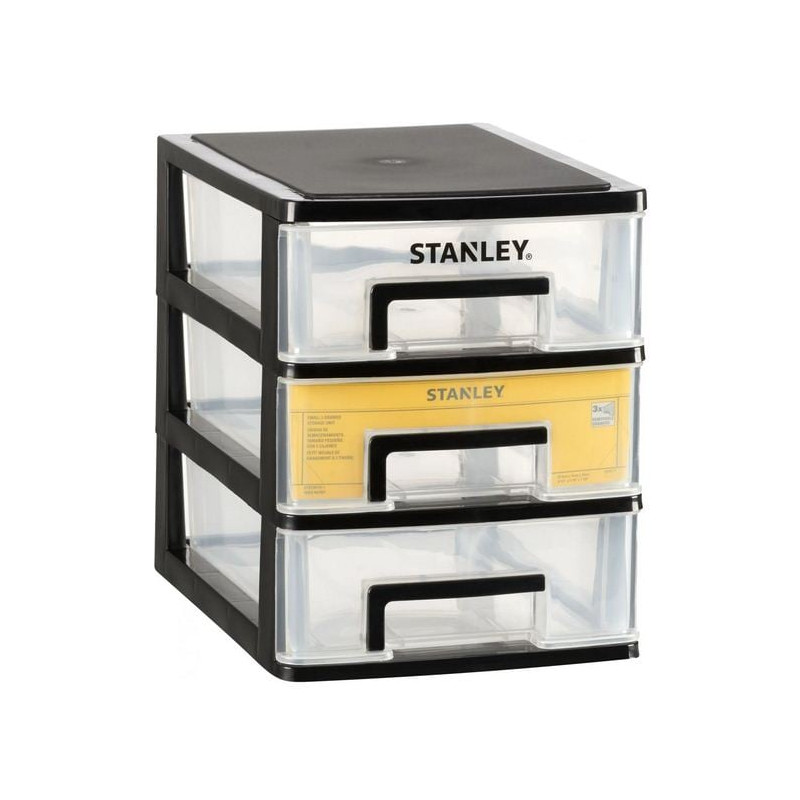 cassettiera portautensili stanley 3 cassetti grandi