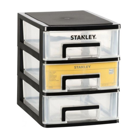 cassettiera portautensili stanley 3 cassetti grandi