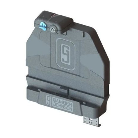 docking station gjohnson zebra et4x 10'' slim dual usb 2.5mm