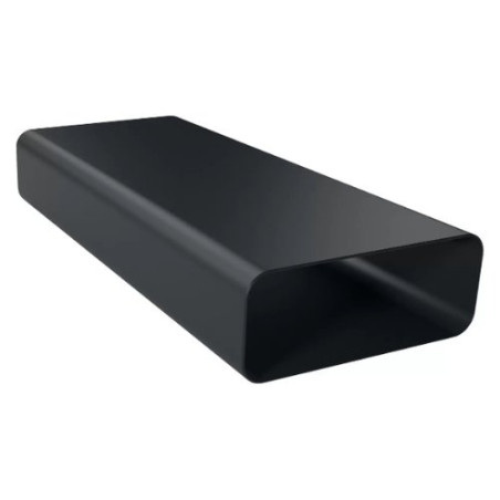 condotto piatto bosch accessorio per cappa 1m nero [hez9vdsm2]