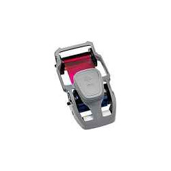 ribbon a colori zebra per stampante zc300 ciano/magenta/giallo/resina-nero