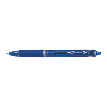 Penna sfera scatto acroball plastic 0.7mm blu begreen pilot [040311]