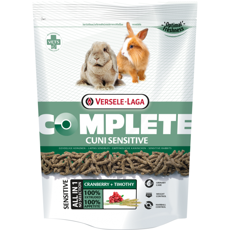 mangime versele laga complete cuni sensitive: crochette per conigli