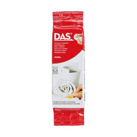 pasta da modellare das 250g bianco [348400]