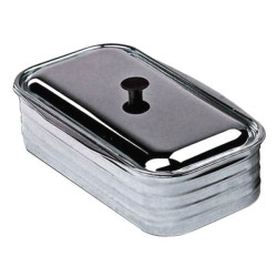 vaschetta scalda acqua lincar 266x96mm acciaio inossidabile [lklx000004xx]