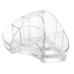 portaoggetti scrivania arda my desk trasparente [tr7121cr-sing]