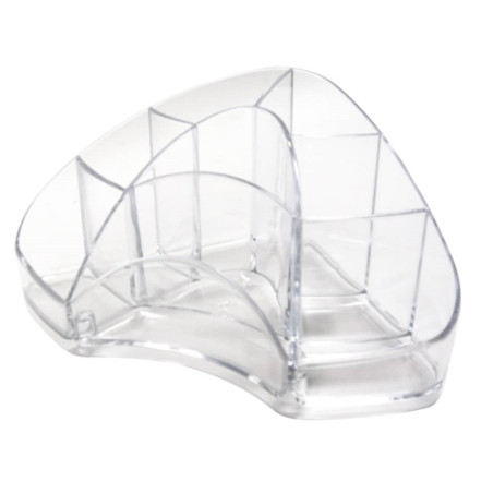 portaoggetti scrivania arda my desk trasparente [tr7121cr-sing]