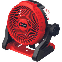 ventilatore einhell expert ge-cf 18/2200 li 18v rosso/nero [3408035]