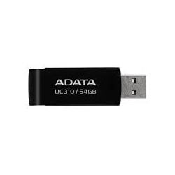 pen drive 64gb adata uc310 usb3.2 nero [sgada3g64uc310b]