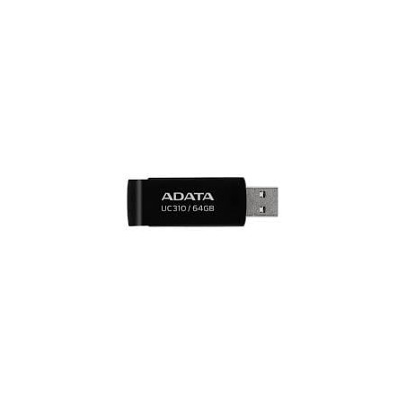 pen drive 64gb adata uc310 usb3.2 nero [sgada3g64uc310b]