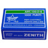 Punti cucitrice zenith 1000 punti 130/z6 (6/6) in accciaio [0301303601]