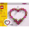 gioco da costruzione lego decorazione a cuore 254pz [40638]