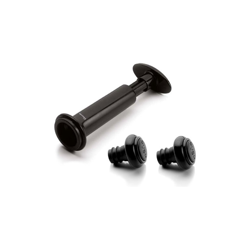 pompetta salvavino ghidini cipriano con 2 tappi nero