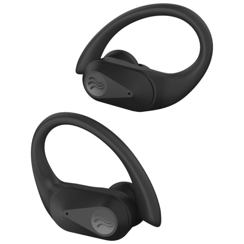 auricolari boompods sportpods ocean tws bluetooth 5.0 nero [spoblk]