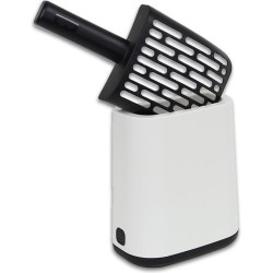 set di pulizia rotho biala per gatti paletta con supporto + sacchetti