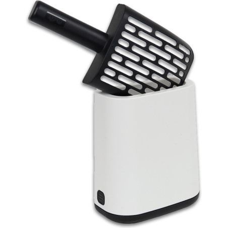 set di pulizia rotho biala per gatti paletta con supporto + sacchetti