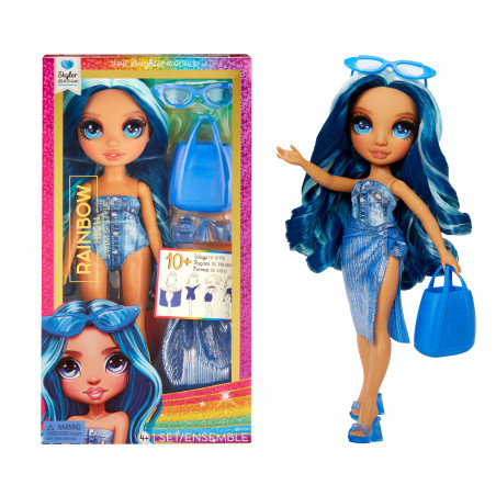 bambola mga swim & style fashion doll skyler multicolore