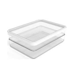 set di contenitori rotho loft 2x0.85l trasparente 2pz [1050990000]