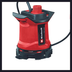 pompa per acqua einhell ge-dp 18/25 ll li batteria 18v nero/rosso