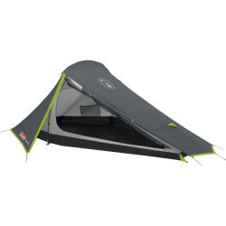 tenda coleman bedrock 2 a tunnel per 2 persone verde oliva/grigio