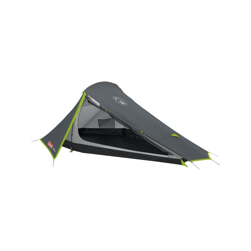 tenda coleman bedrock 2 a tunnel per 2 persone verde oliva/grigio