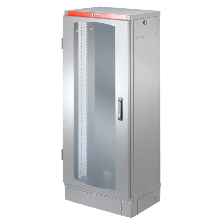 armadio rack techlynextgen 27u 19'' per pavimento 600x400