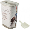 contenitore per mangime rotho cody cane 25l beige [4001910535]