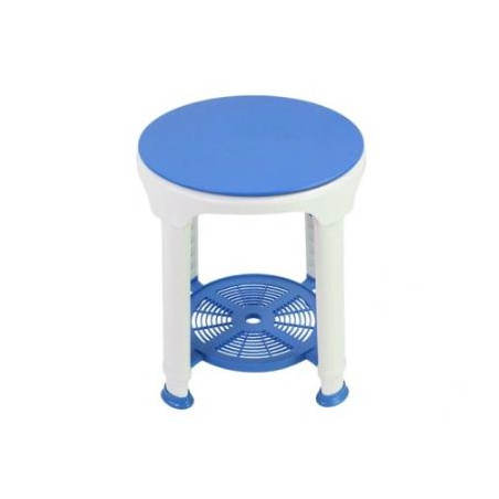 sgabello da bagno reha fund rf-824 girevole con ruote max 150kg