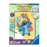 dipingi con i numeri ravensburger disney stitch 18x24cm multicolore