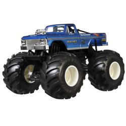 modellino mattel monster trucks oversized 1:24 blu