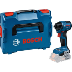 trapano avvitatore bosch gdr pro a percussione a batteria 18v blu/nero