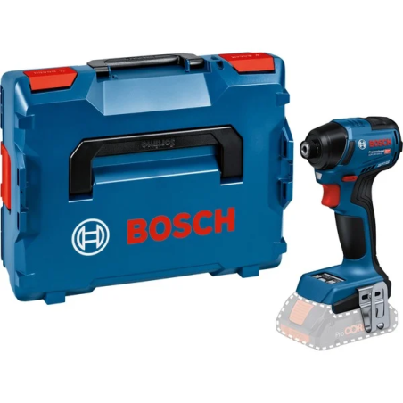 trapano avvitatore bosch gdr pro a percussione a batteria 18v blu/nero