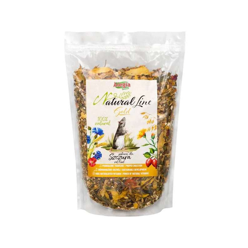 mangime alegia natural line gold: cibo secco per i ratti 2.2kg