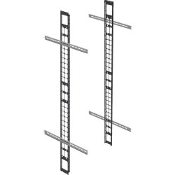 kit gestione cavi intellinet canala discesa cavi per armadi rack